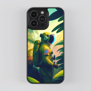 Astronaut in a jungle Pattern Printed Mobile Back Cover