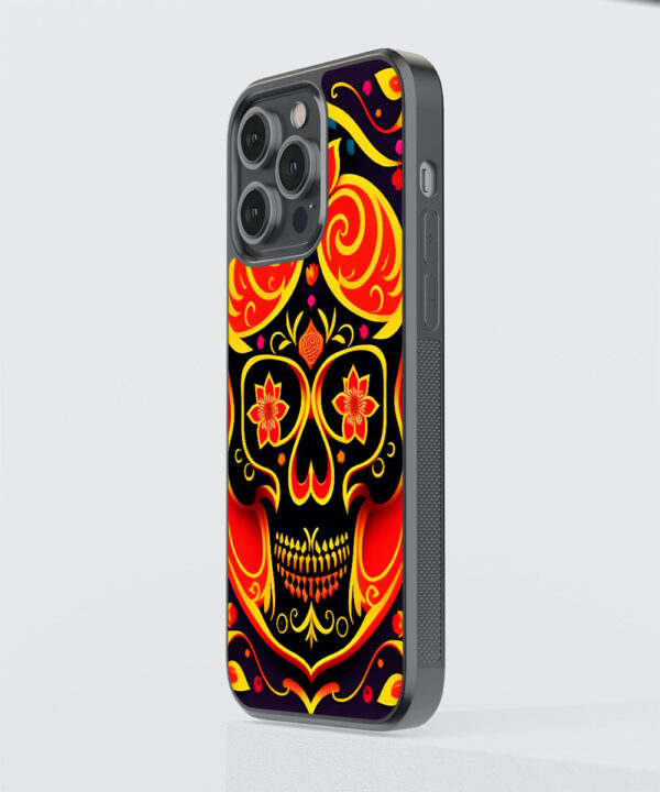 Cool Skull Printed Mobile Cover - Trendy Skull Smartphone Case - Skull Mobile Cover