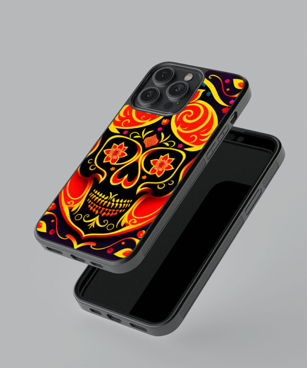 Cool Skull Printed Mobile Cover - Trendy Skull Smartphone Case - Skull Mobile Cover