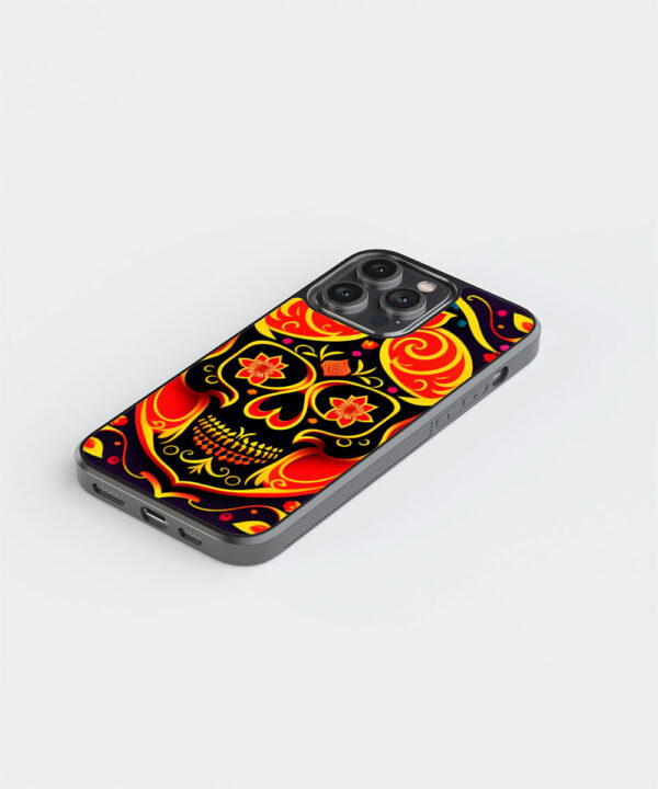 Cool Skull Printed Mobile Cover - Trendy Skull Smartphone Case - Skull Mobile Cover