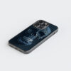 Dark Blue Skull Printed Mobile Cover - Skull Mobile Cover