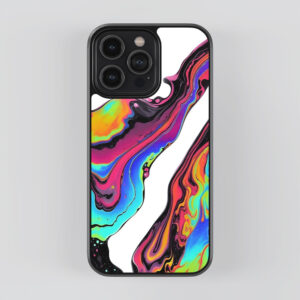 Liquid Background Printed Mobile Cover - Unique Printed Phone Case Design