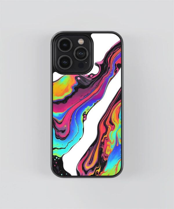 Liquid Background Printed Mobile Cover - Unique Printed Phone Case Design