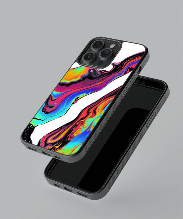 Liquid Background Printed Mobile Cover - Unique Printed Phone Case Design