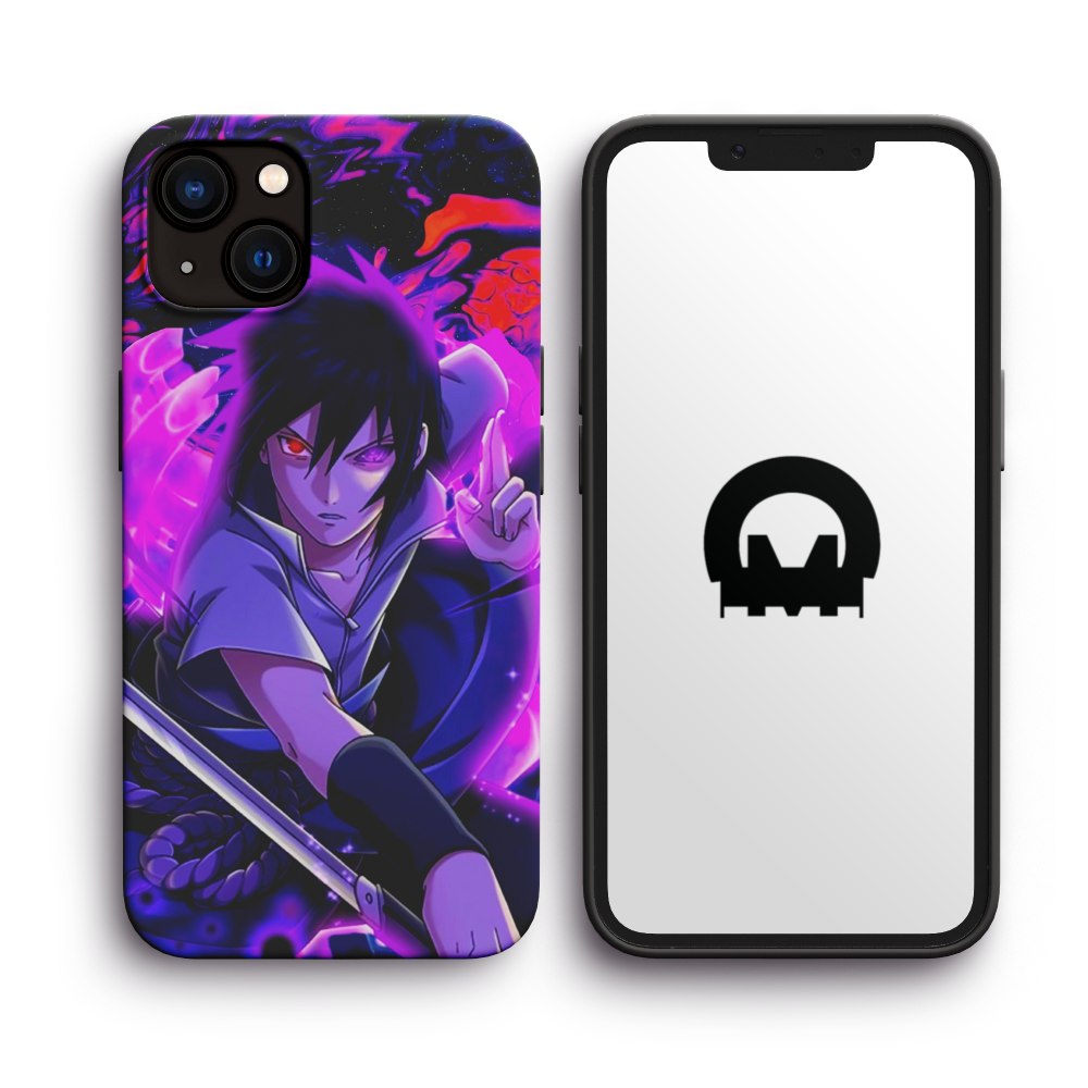 Sasuke Uchiha Printed Mobile Case Cover Naruto Mobile Cover