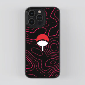 Uchiha Clan Symbol Mobile Cover - Uchiha Clan Phone Case - Naruto Mobile Cover