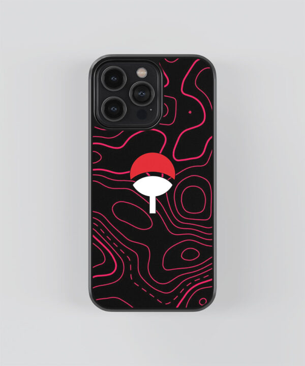 Uchiha Clan Symbol Mobile Cover - Uchiha Clan Phone Case - Naruto Mobile Cover