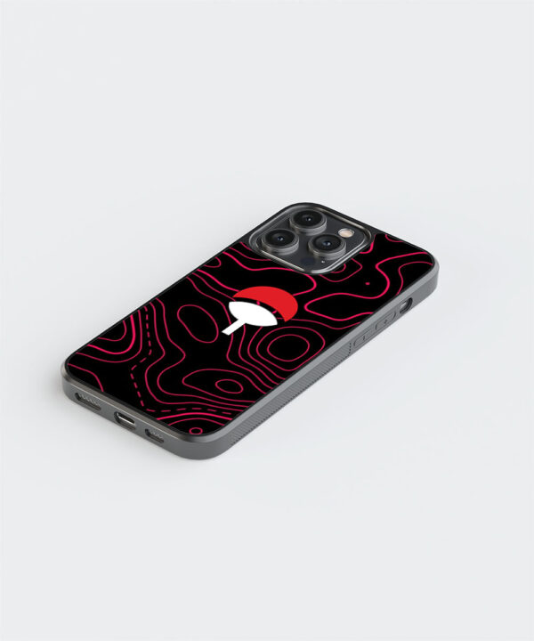 Uchiha Clan Symbol Mobile Cover - Uchiha Clan Phone Case - Naruto Mobile Cover